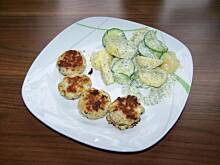 Fot. Aleksandra1973, Rybne klopsy z salatka ziemniaczano-ogorkowa