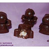 Czekoladki z nadzieniem kokosowo-pomarańczowym