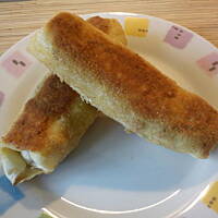 Krokiety z mięsem, z kapustą i z dodatkami