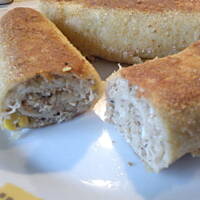 Krokiety z mięsem, z kapustą i z dodatkami