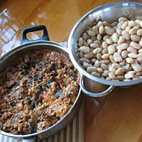 Pasta z fasolą do chleba