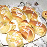 ciasto drożdżowe  z posypką