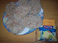 Fot. negrulaa, Kotlety mielone z serkiem topionym i pieczarkami