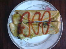 Fot. truebowitch, Naleśniki ze szpinakiem - palce lizać