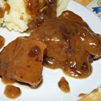 Gulasz wołowy ze śliwką