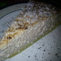 Sernik kawowo-kokosowy