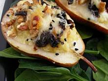 Fot. olusia23, Gruszki zapiekane z kaszą jaglaną, gorgonzolą i orzechami