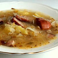 Tradycyjna kwaśnica na wędzonce