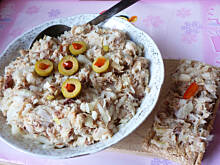 Fot. Mama - Różyczki, Pasta z  wędzonej makreli  -  błyskawiczna