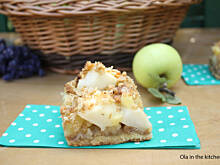 Fot. Ola in the kitchen, Ciasto ananasowo-jabłkowe