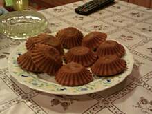 Fot. Palyna90, Czekoladowe babeczki z masą budyniową