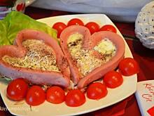 Fot. makusia, Parówkowe serce  z jajem