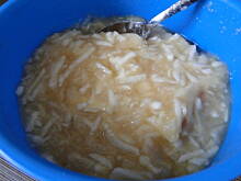 Fot. IgaZet, Szarlotka z pianą i kruszonką