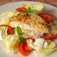 Filet maślano-ziołowy w papirusie