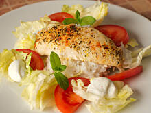 Fot. Wkn, Filet maślano-ziołowy w papirusie