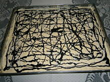 Fot. marta1985, PYCHA CIASTO-Biszkopt z dżemem z czarnej porzeczki i kremem kokosowym z CZERSTWYCH BUŁEK.