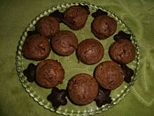 Fot. babeczka990, Muffiny czekoladowo - krówkowe