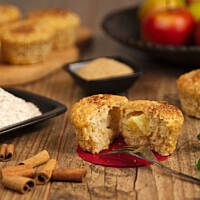 Muffiny jogurtowe z jabłuszkiem