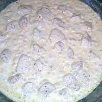 penne z pomidorowym pesto i z piersią z kurczaka wg Anes