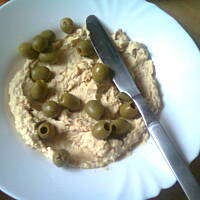 Pasta hummus do chleba
