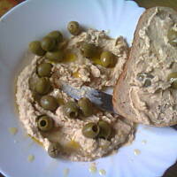 Pasta hummus do chleba