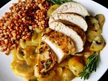 Fot. Mloda, Pierś z kurczaka w sosie pieczarkowym