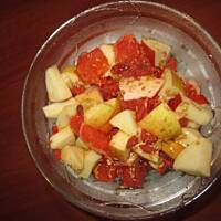 sałatka minutka z owocem goji