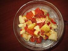 Fot. ewelina23po, sałatka minutka z owocem goji