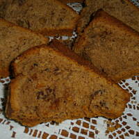 Babka mocno  orzechowa