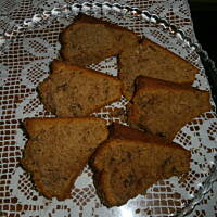 Babka mocno  orzechowa