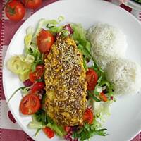 Pikantna pierś w marynacie jogurtowej z ziarnami