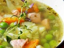 Fot. Mloda, Zupa z szynką i groszkiem