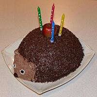 Przykładowe dekorowanie - tort urodzinowy dla dziecka