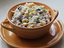 Fot. iwciaG, Sałatka Ryżowa z rodzynkami