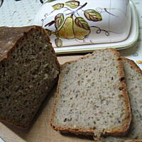 Chleb żytnio – pszenny na zakwasie
