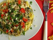 Fot. olusia23, Makron z warzywami w sosie śmietanowo-serowym