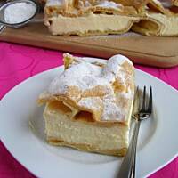 Karpatka z waniliowym kremem