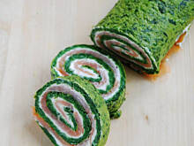 Fot. nolove33, Rolada szpinakowa z łososiem