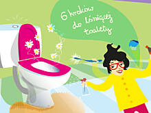 Fot. Wkn, Sposoby na lśniącą i pachnącą toaletę