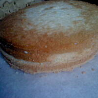 Tort budyniowo – chałowo – śmietanowy