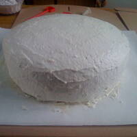 Tort budyniowo – chałowo – śmietanowy