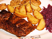 Fot. mariola2000, Żeberka glazurowane wg M&Ł