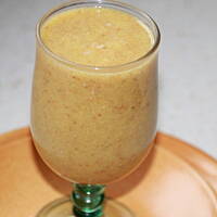 Koktajl Pomarańczowy z morelami