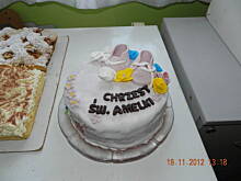 Fot. anieszka83, Tort na chrzest Amelii