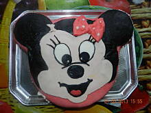 Fot. anieszka83, tort myszka minnie na urodziny