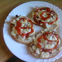 zapiekanki na chlebie