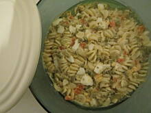 Fot. Lady_Luna, Sałatka z makaronu i z warzywami