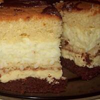 Ciasto "Trzy przepisy w jednym"