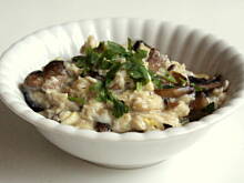 Fot. Barb82, Kremowa jajecznica z pieczarkami