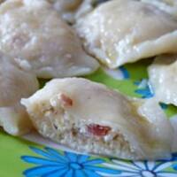 Pierogi z kaszą jaglaną i serem